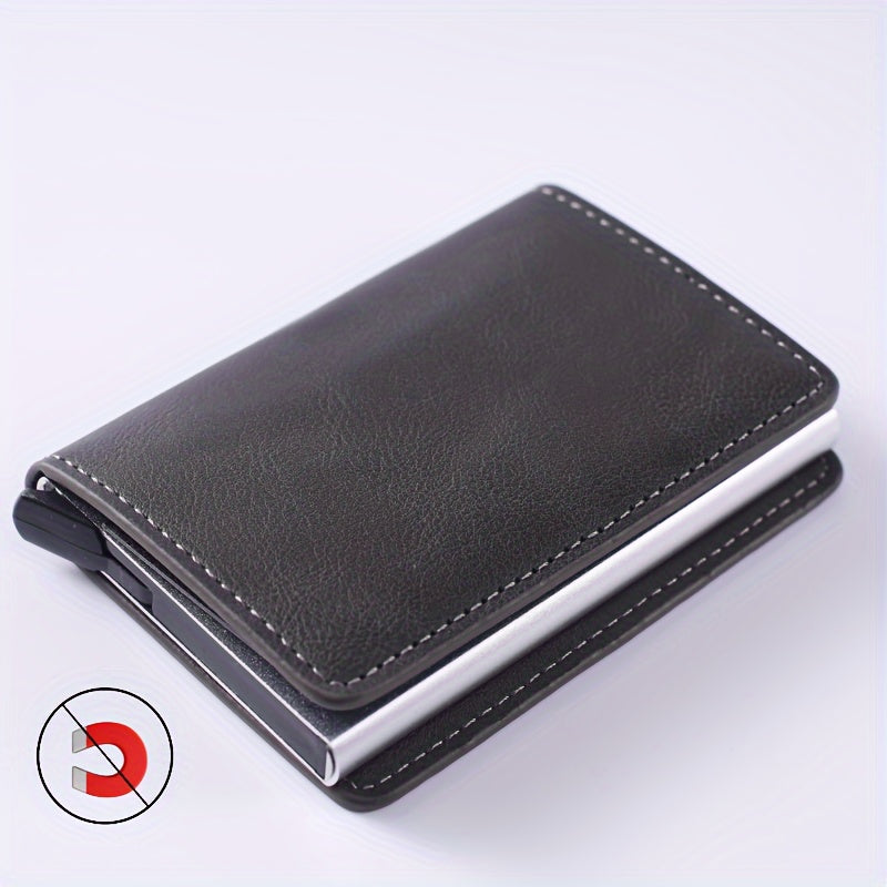 Men's RFID Blocking Card Holder – 6 Slots