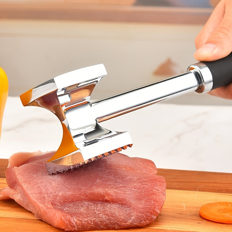 Stainless Steel Double-Sided Meat Tenderizer Hammer