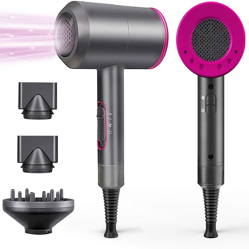 1200W Ionic Hair Dryer – Fast Dry with Diffuser & Shine - Clickilix