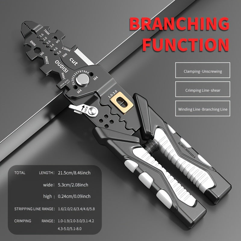 Multifunctional Crimping & Wire Stripping Pliers Tool - Clickilix