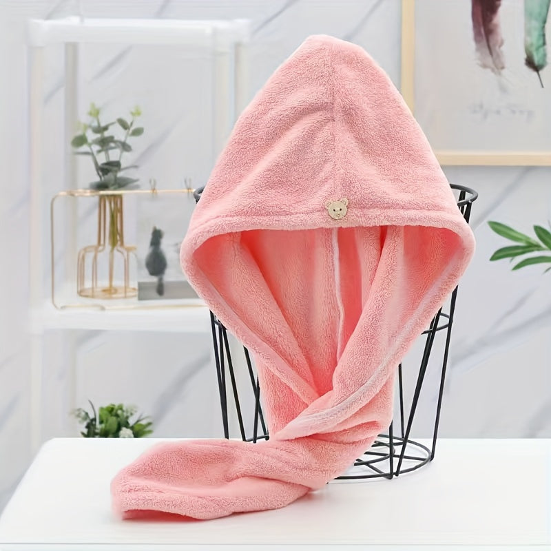 Super Absorbent Microfiber Hair Towel Wrap