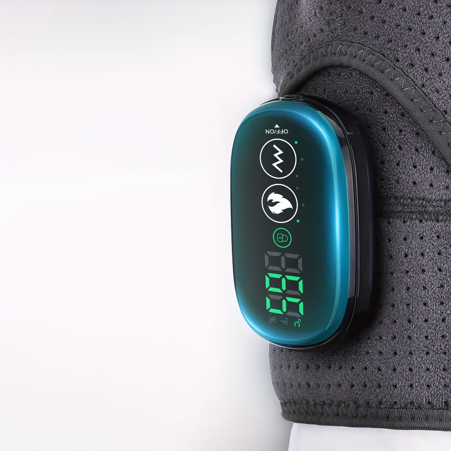 USB Heated Shoulder Massager with LED Display - Clickilix