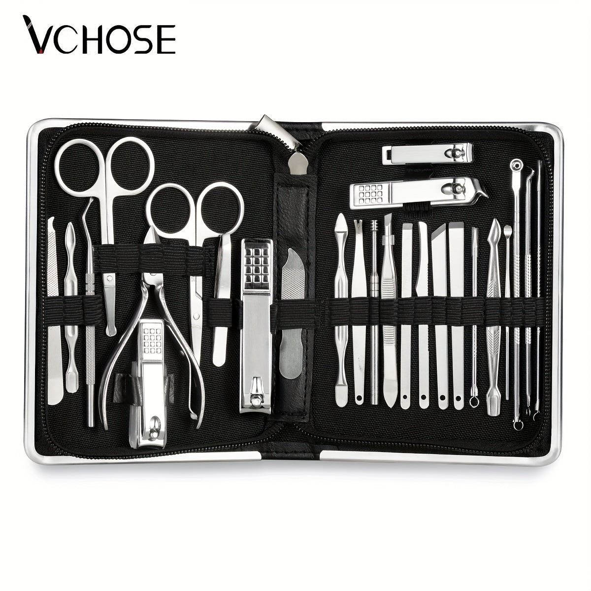 11/26pcs Stainless Steel Nail Clipper Set - Clickilix