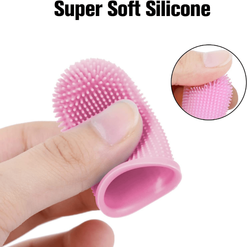 Soft Silicone Pet Toothbrush for Dogs & Cats - Clickilix