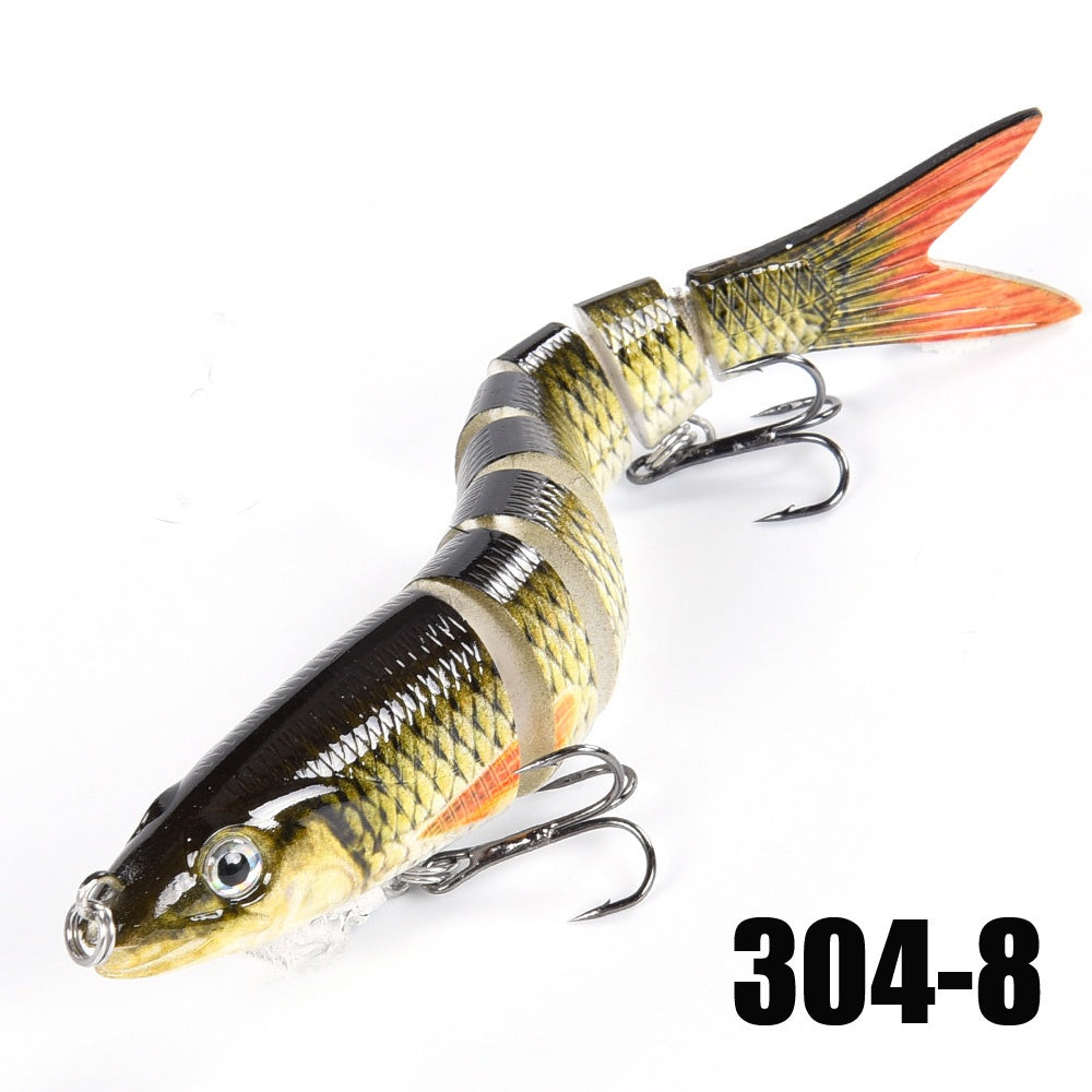Multi-Jointed Swimbait Crankbait for Bass & Trout - Clickilix