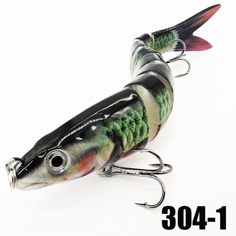 Multi-Jointed Swimbait Crankbait for Bass & Trout - Clickilix