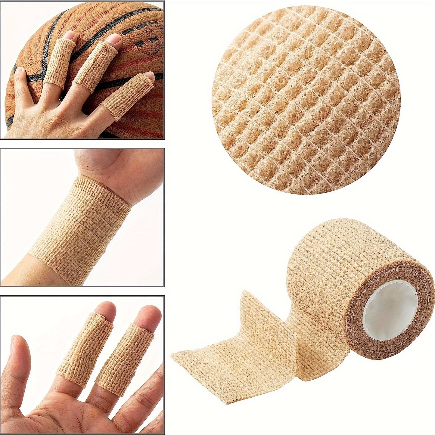 6pcs Self-Adhesive Bandage Wraps Set