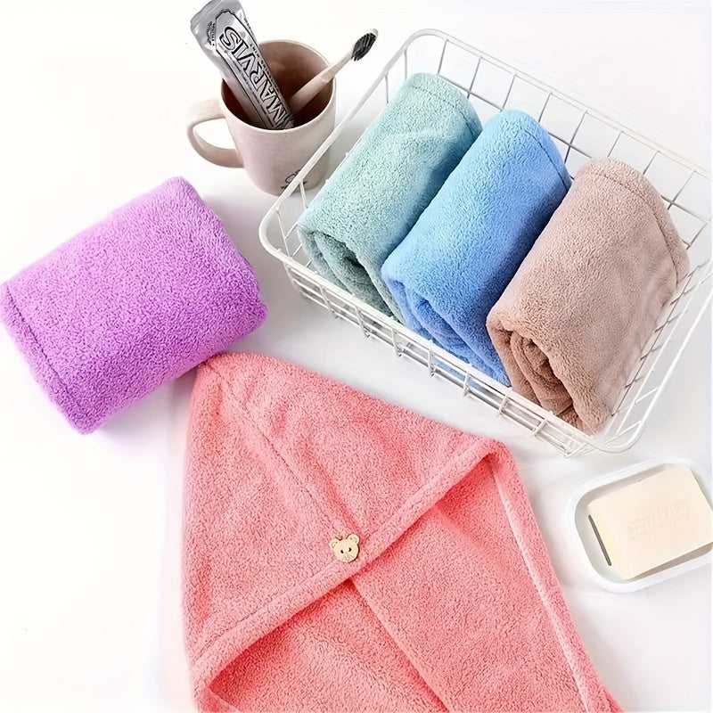Super Absorbent Microfiber Hair Towel Wrap