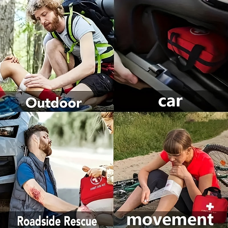 188/208pcs Outdoor First Aid Kit with Equipment