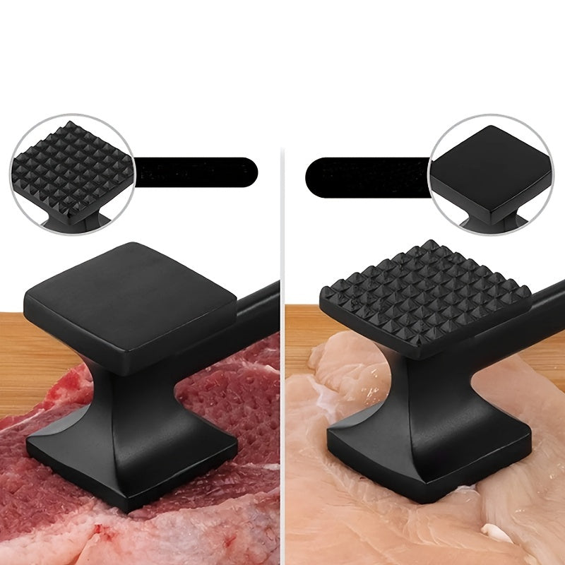 Stainless Steel Double-Sided Meat Tenderizer Hammer