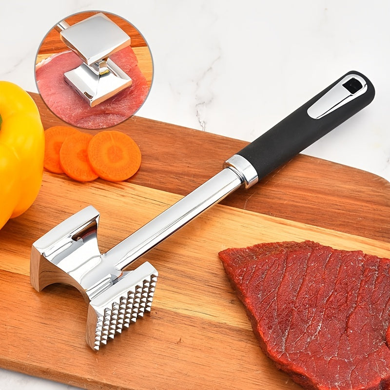 Stainless Steel Double-Sided Meat Tenderizer Hammer