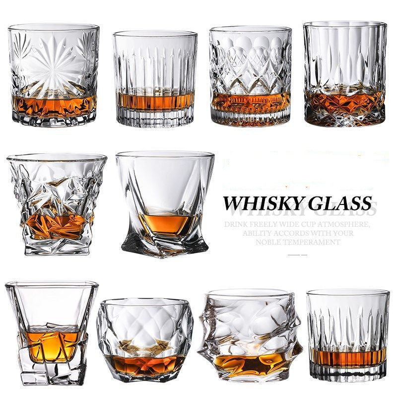 Crystal Whiskey Cocktail Glass – Elegant Bar Drinkware