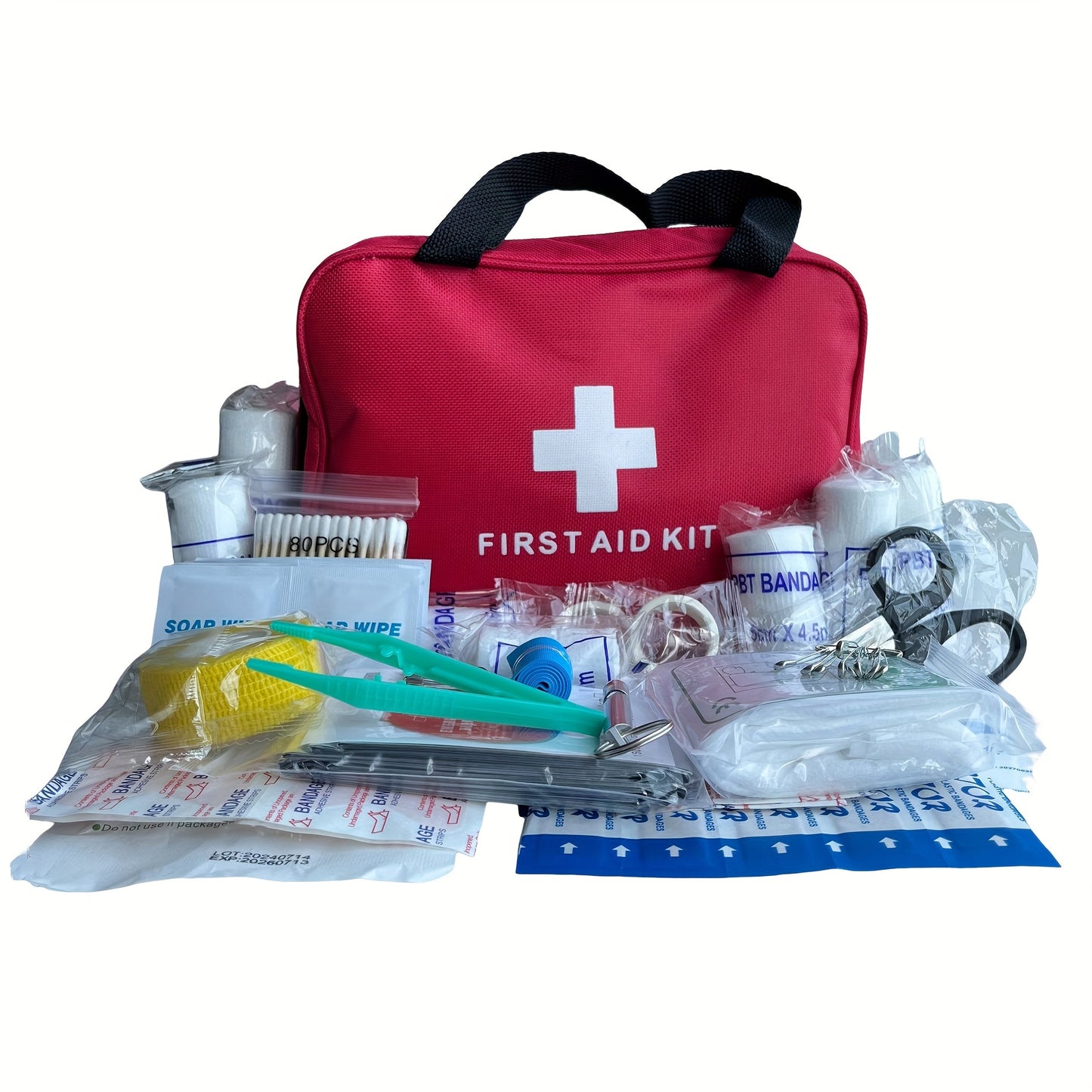 Ultimate 160/27-Piece First Aid Kit Survival Gear
