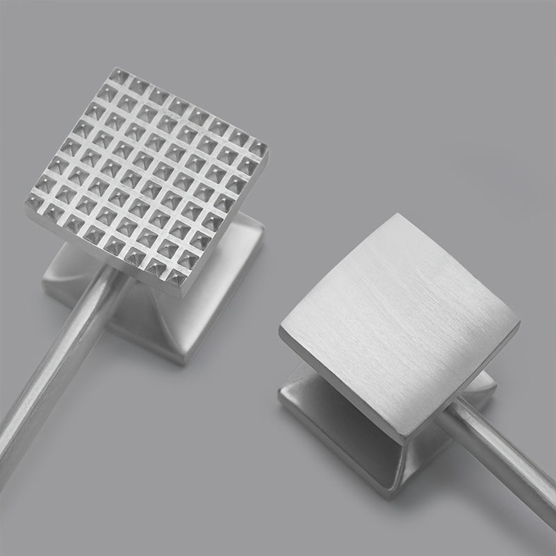 Stainless Steel Double-Sided Meat Tenderizer Hammer