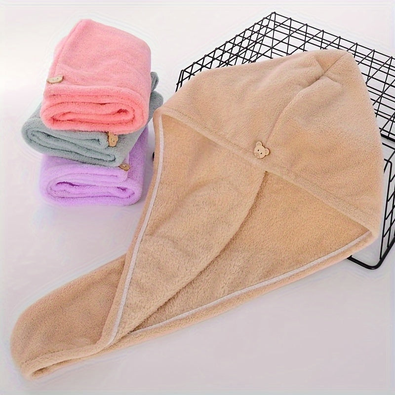 Super Absorbent Microfiber Hair Towel Wrap