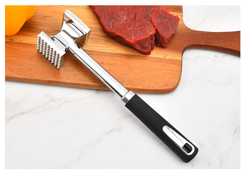 Stainless Steel Double-Sided Meat Tenderizer Hammer