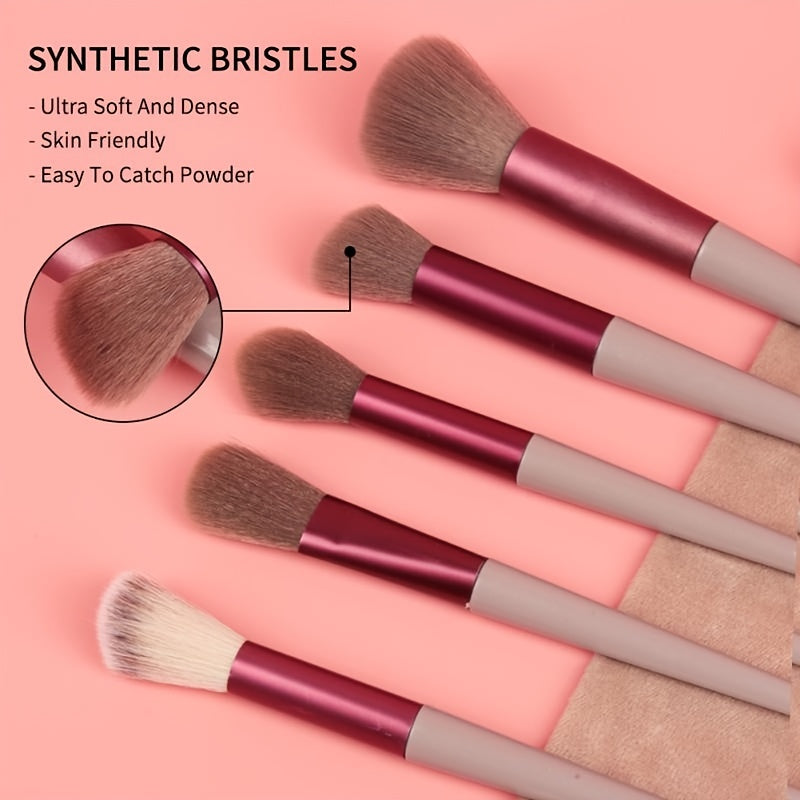 13pcs Soft Fluffy Makeup Brush Set