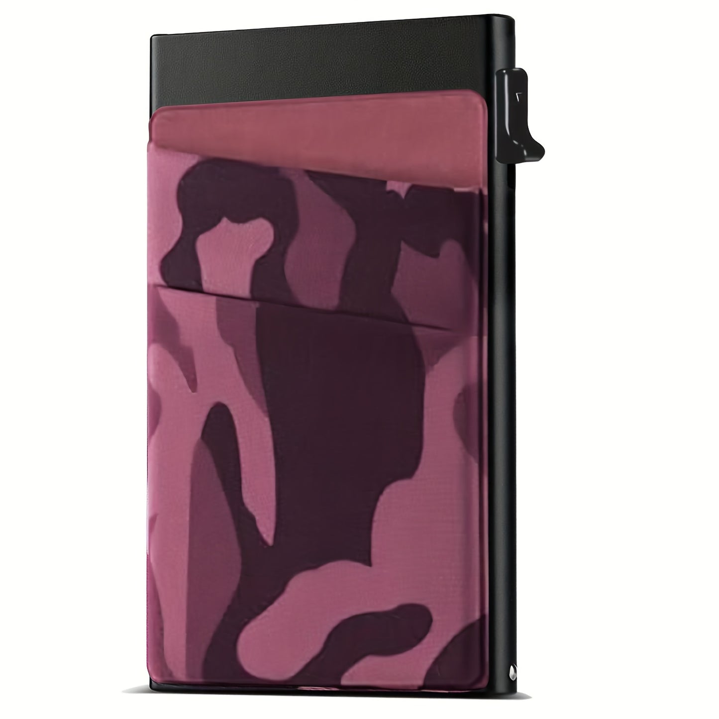 Automatic Pop-Up Credit Card Holder, RFID Blocking Men's Business Card Wallet - Clickilix