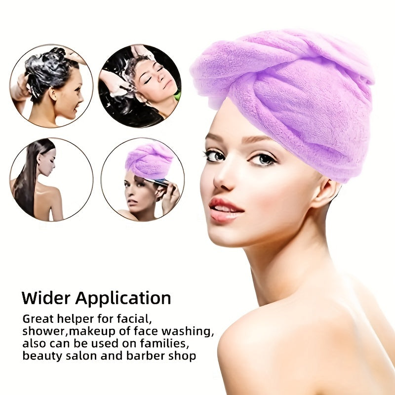 Super Absorbent Microfiber Hair Towel Wrap