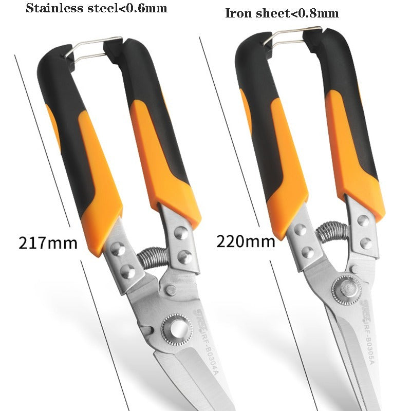 Heavy-Duty Industrial Shears for Metal & PVC Cutting - Clickilix