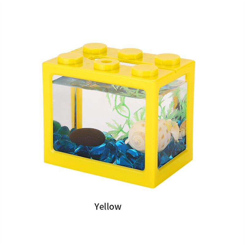 High-Quality Mini Plastic Fish Tank – Compact & Clear - Clickilix