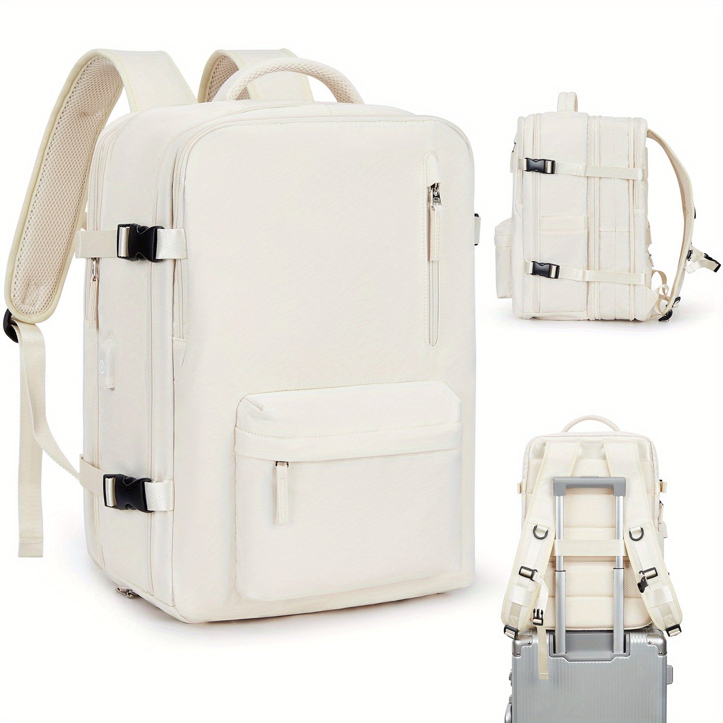 Large Waterproof Travel & Hiking Backpack