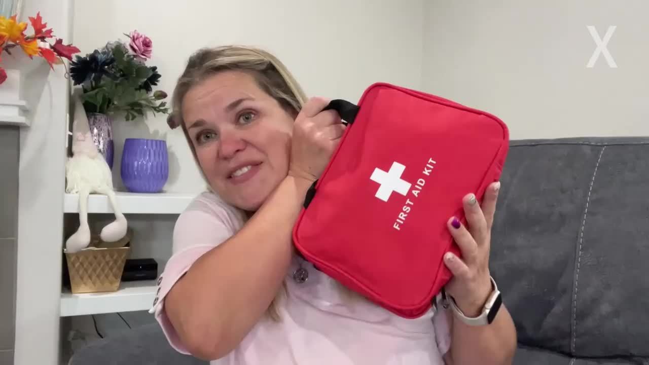 Ultimate 160/27-Piece First Aid Kit Survival Gear