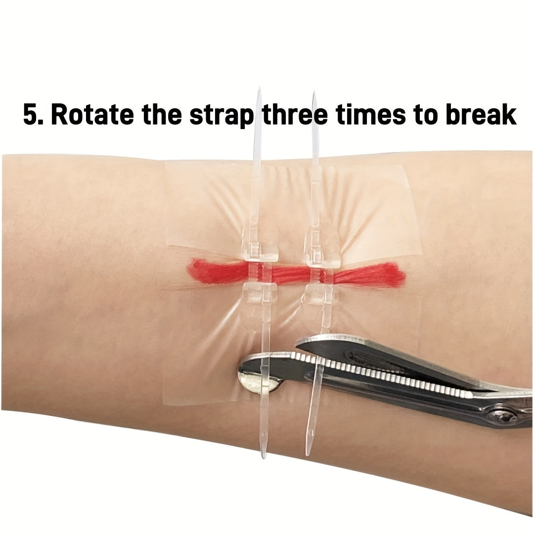 Self-Adhesive Zipper Wound Closure Tape Kit