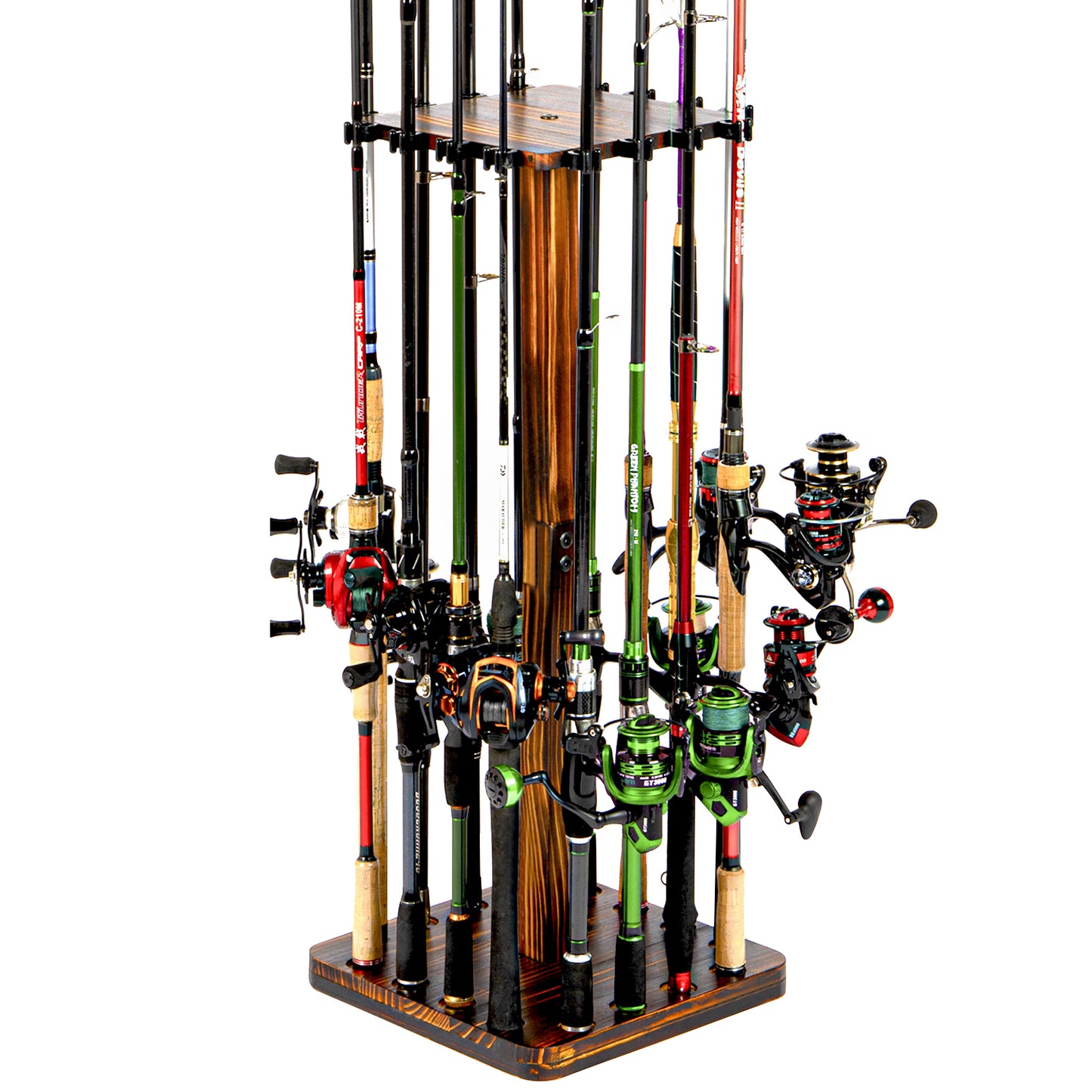 360° Swivel Fishing Rod Storage Rack