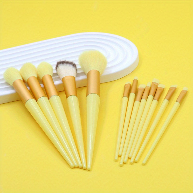 13pcs Soft Fluffy Makeup Brush Set