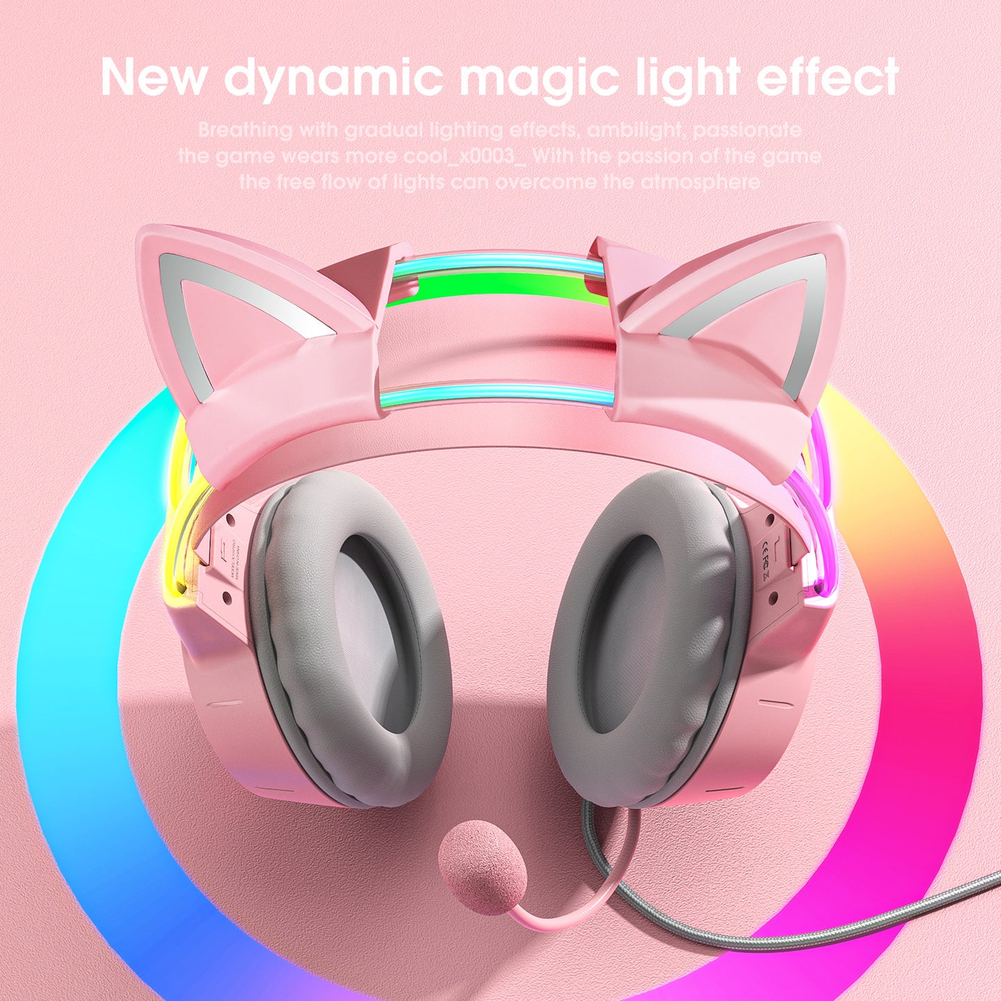 ONIKUMA X15Pro Cat Ear Gaming Headset