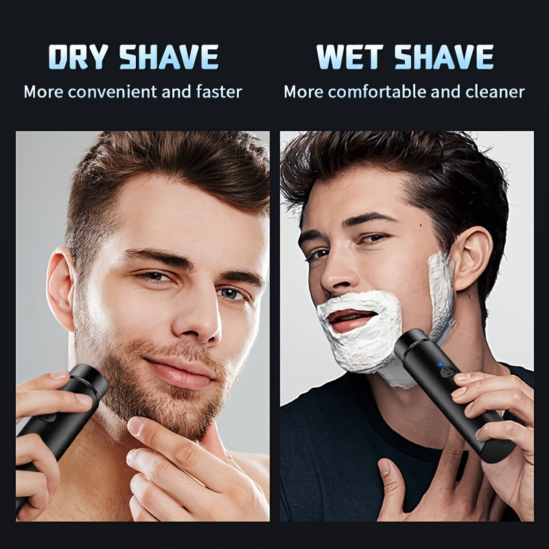 Mini Portable Electric Shaver – Cordless Face Razor - Clickilix