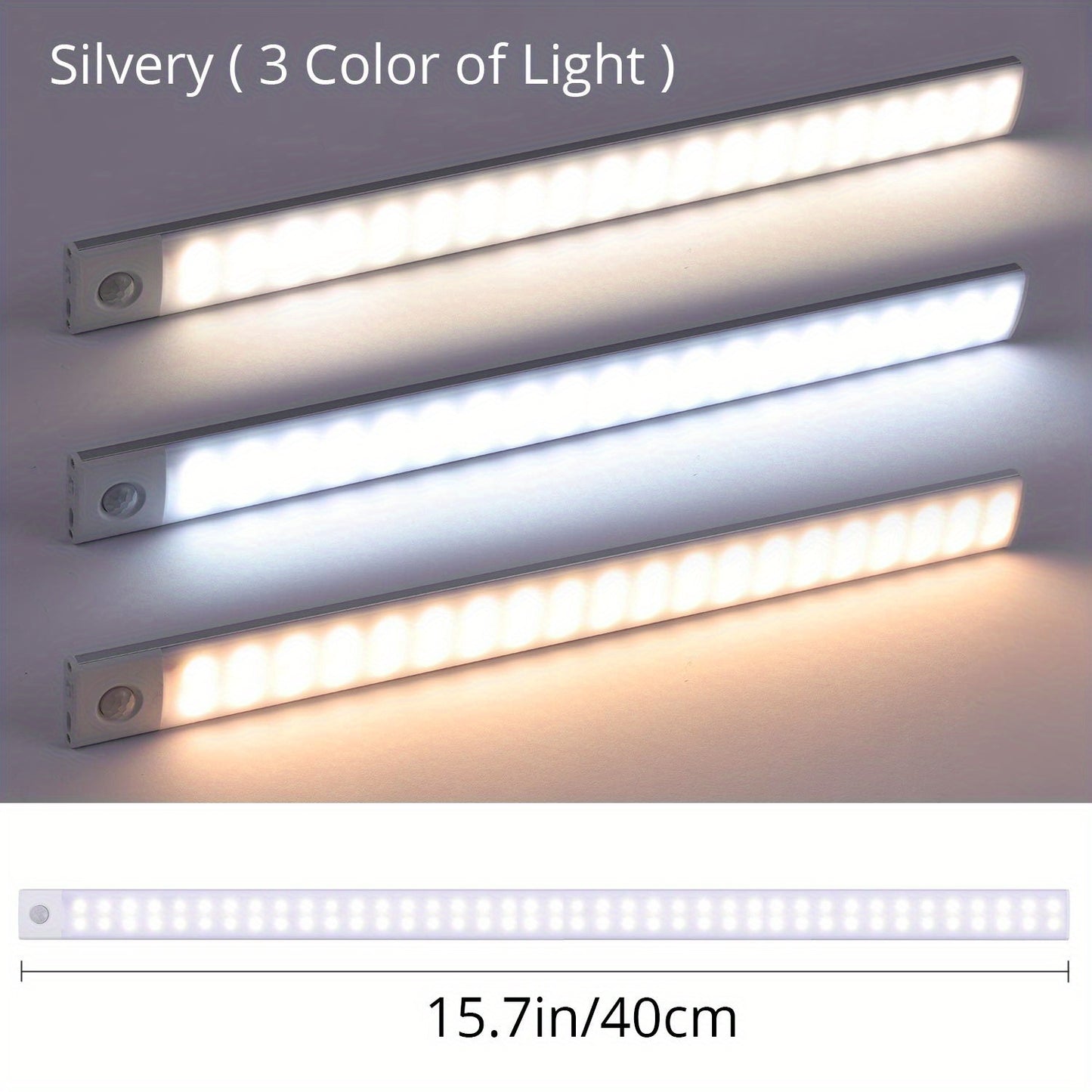 LED Motion Sensor Cabinet Light Rechargeable