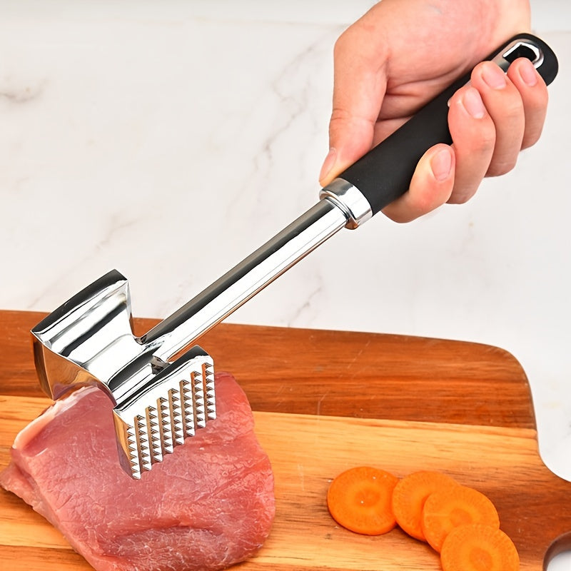 Stainless Steel Double-Sided Meat Tenderizer Hammer