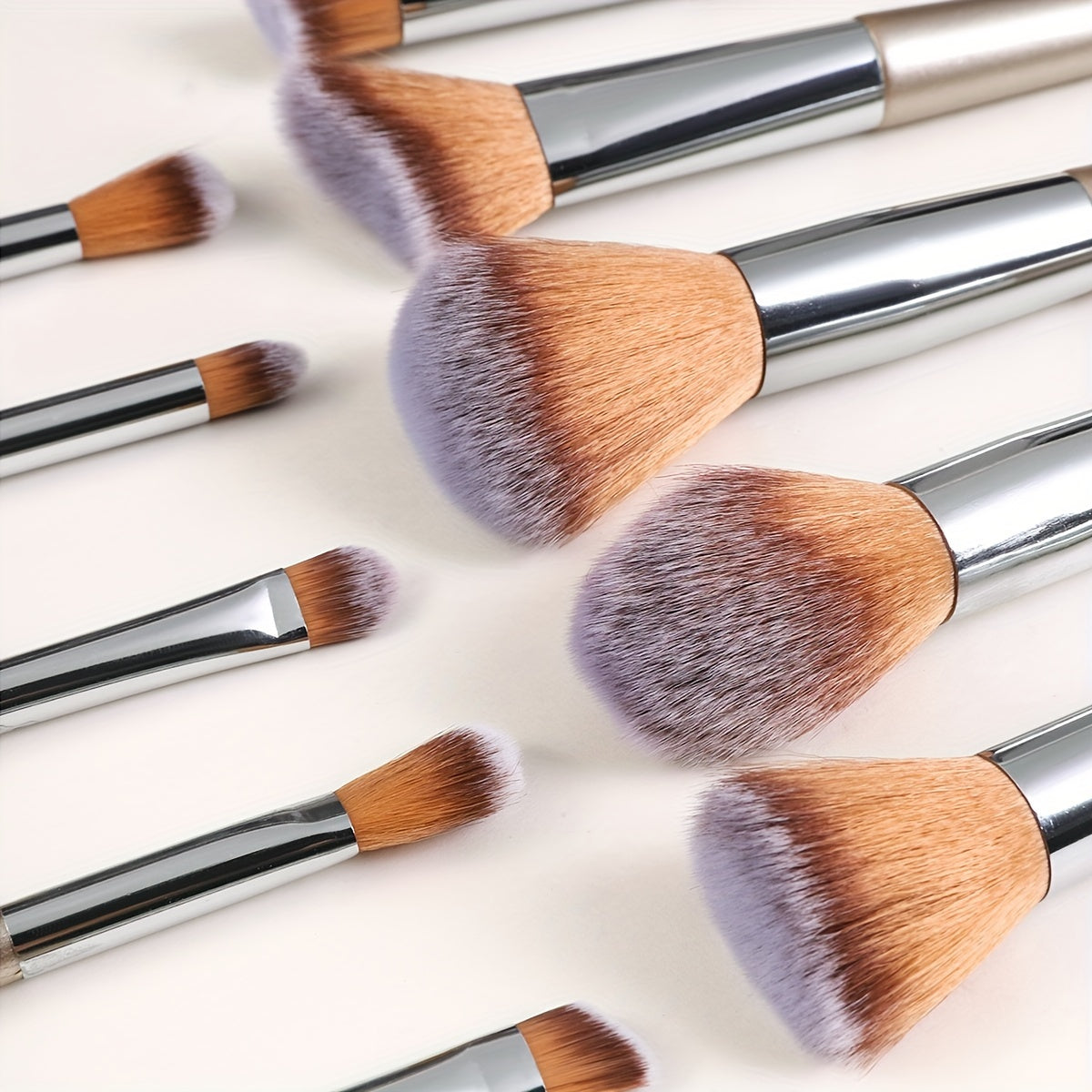 10pcs Professional Makeup Brush Set for Full Face - Clickilix