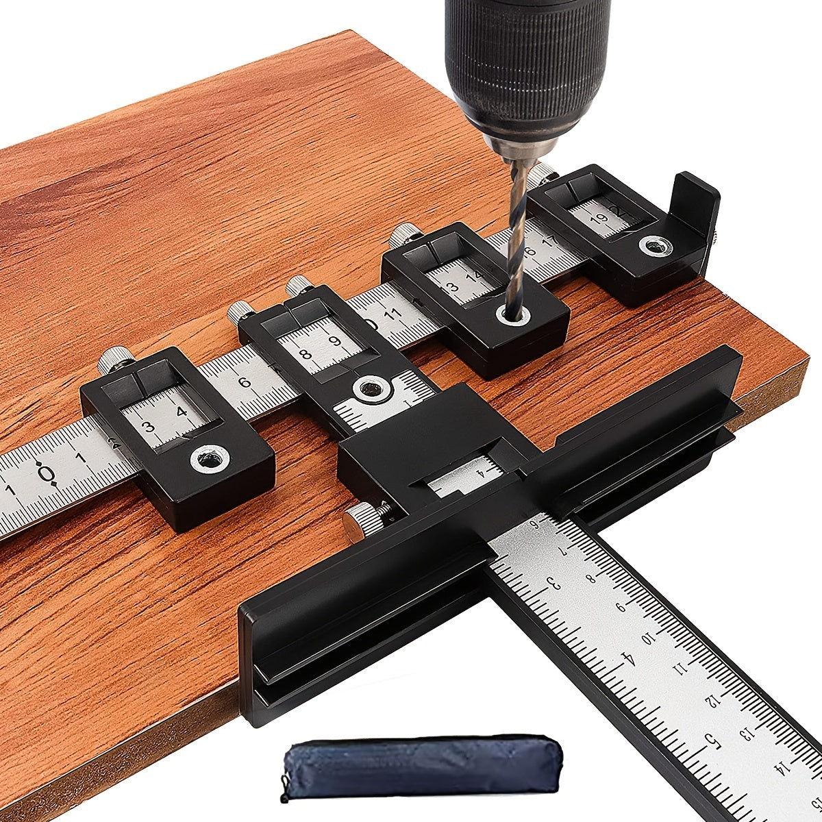Precision Cabinet Hardware Jig Tool for Easy Drilling - Clickilix