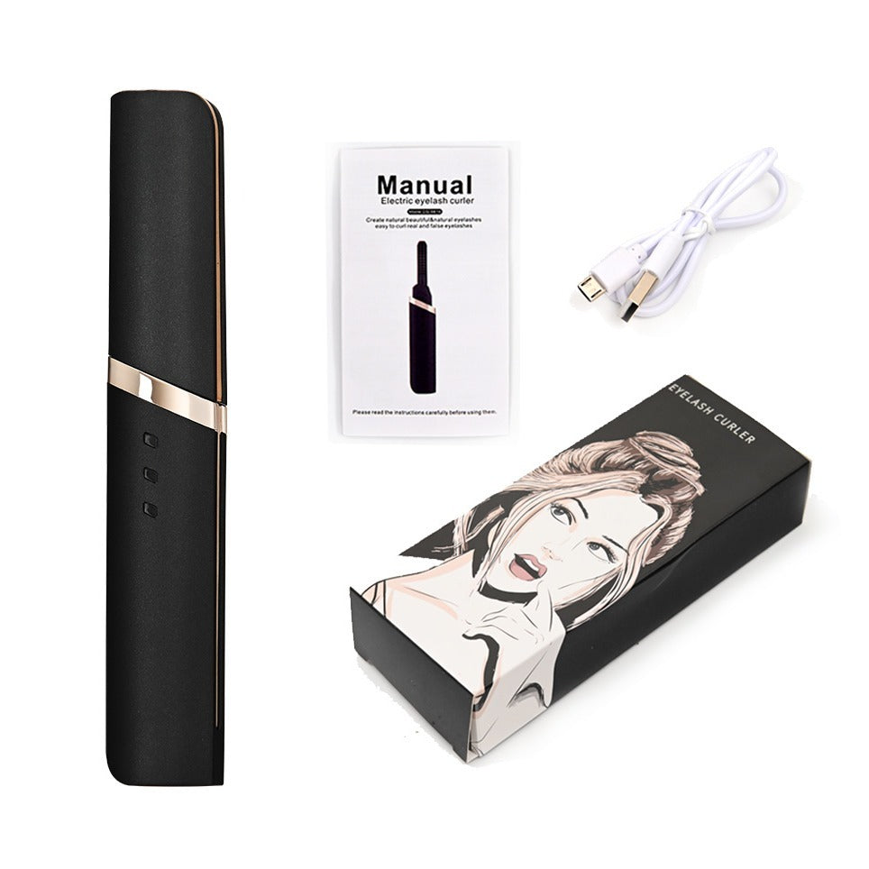 Heated Electric Eyelash Curler – Long-Lasting Lift - Clickilix