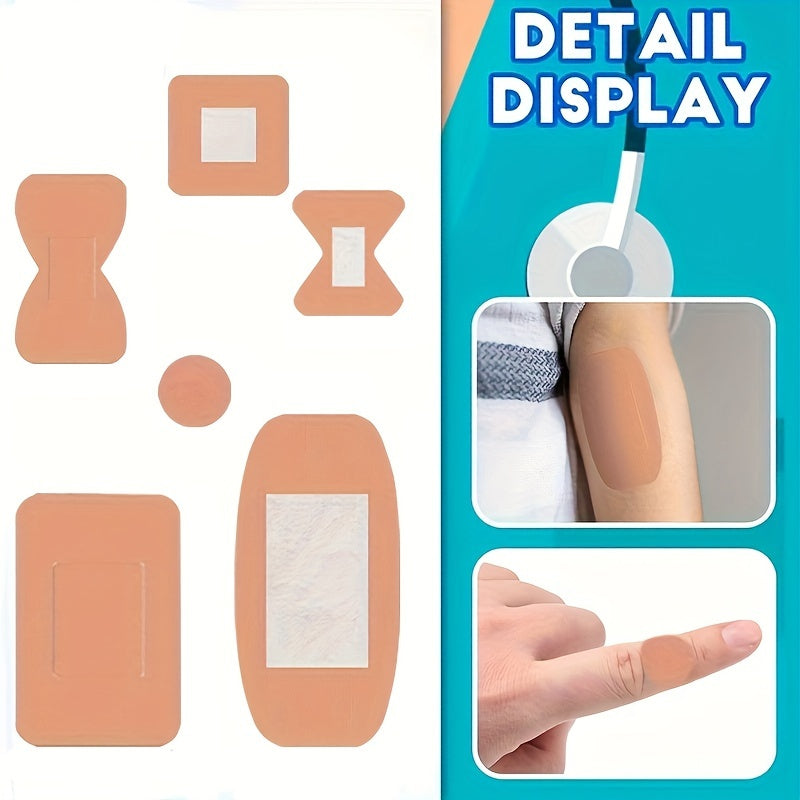 180/360pcs Assorted Fabric Adhesive Bandages