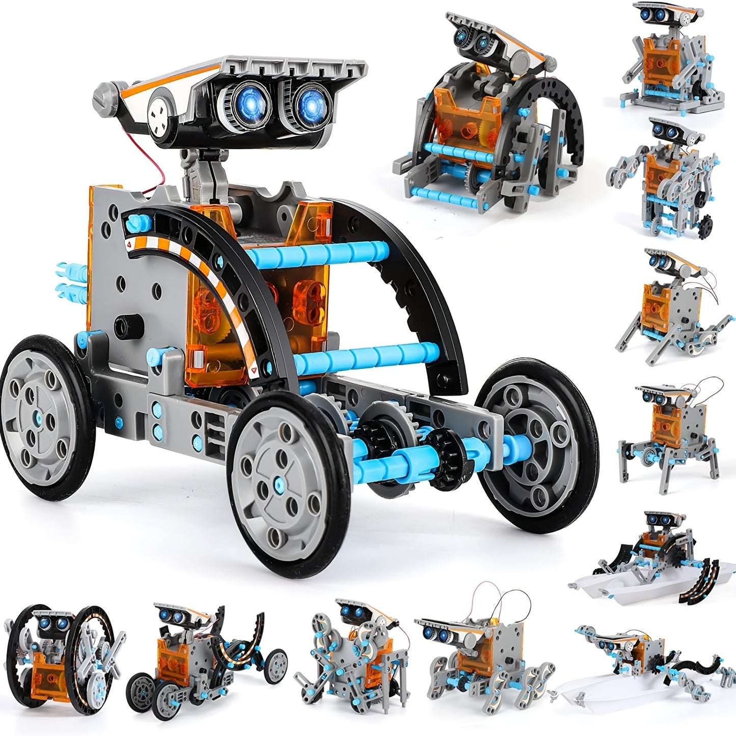12-in-1 STEM Solar Robot Kit for Kids