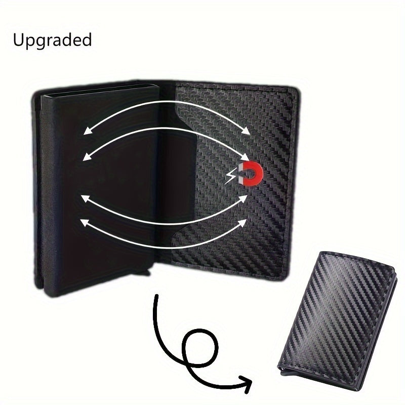 Men's RFID Blocking Card Holder – 6 Slots