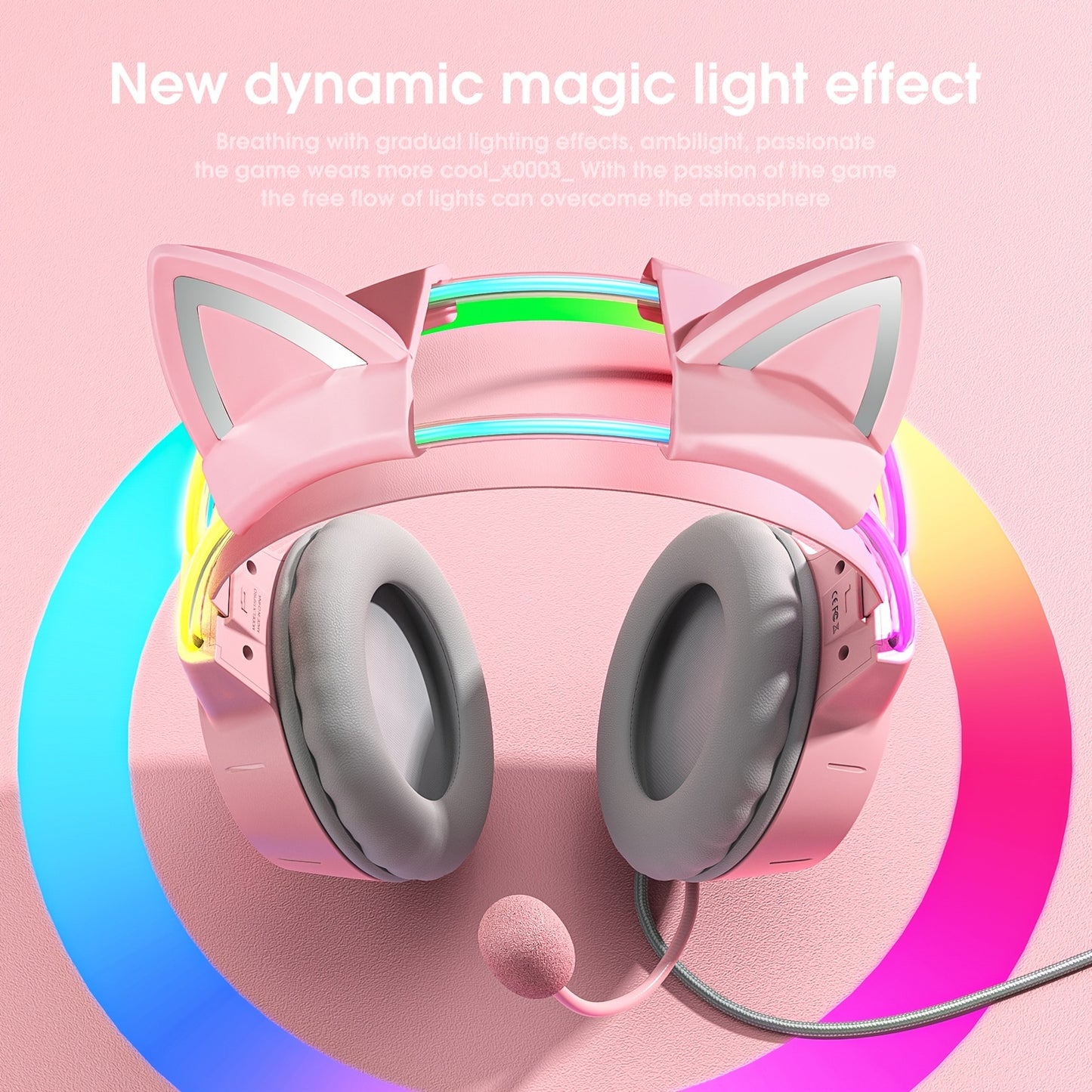 ONIKUMA X15Pro Cat Ear Gaming Headset
