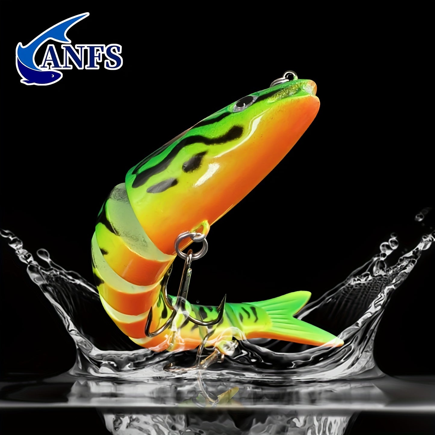 Multi-Jointed Swimbait Crankbait for Bass & Trout - Clickilix