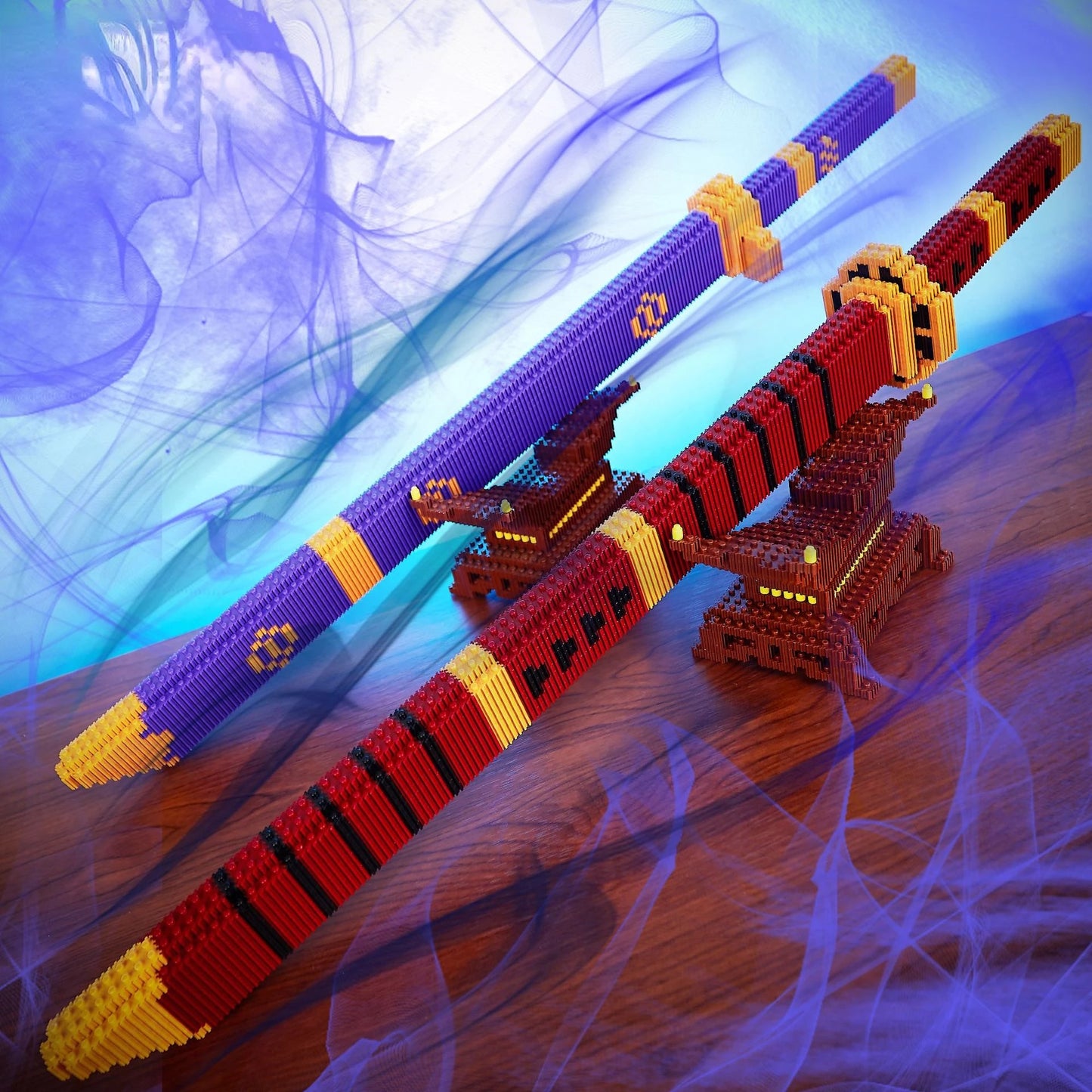 Anime Weapon Scabbard Building Block Set