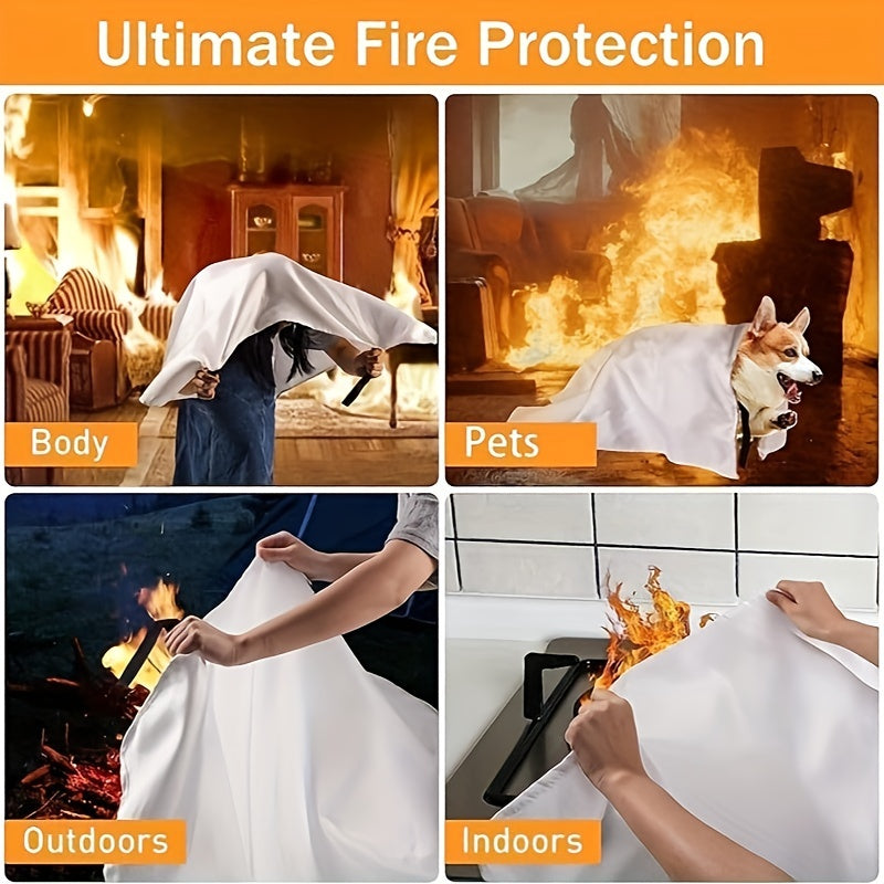 Fire Blanket Set – Emergency Flame Retardant Protection