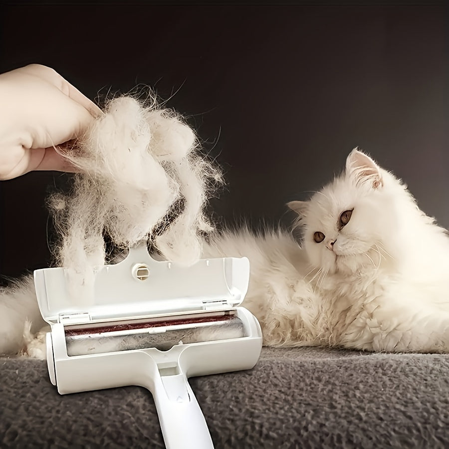 FurryPet Groomer Roller – Self-Cleaning Pet Hair Remover - Clickilix