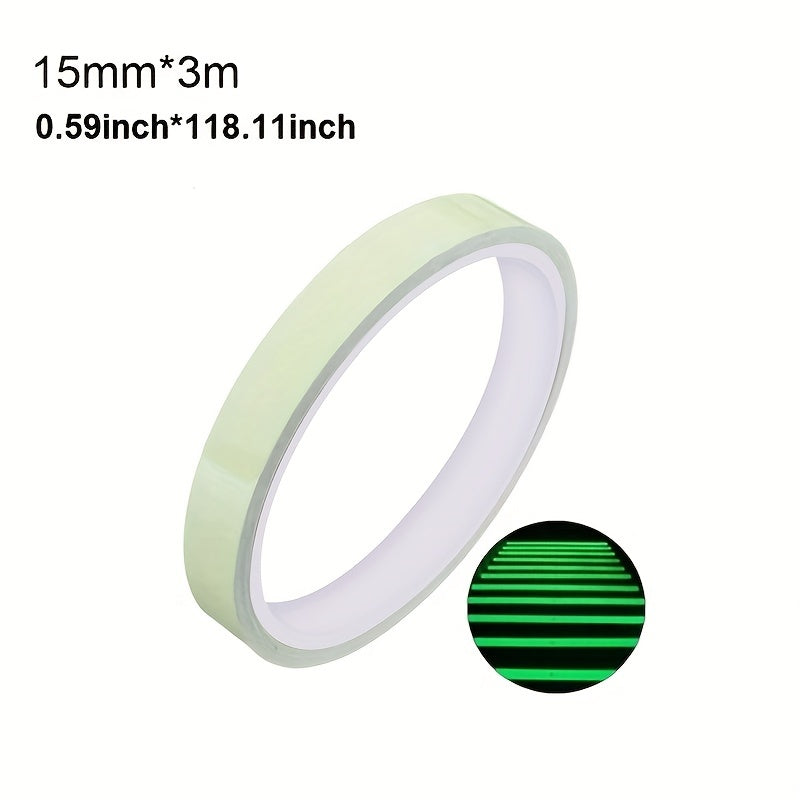 Luminous Glow Fishing Tape – High-Visibility Green Roll - Clickilix