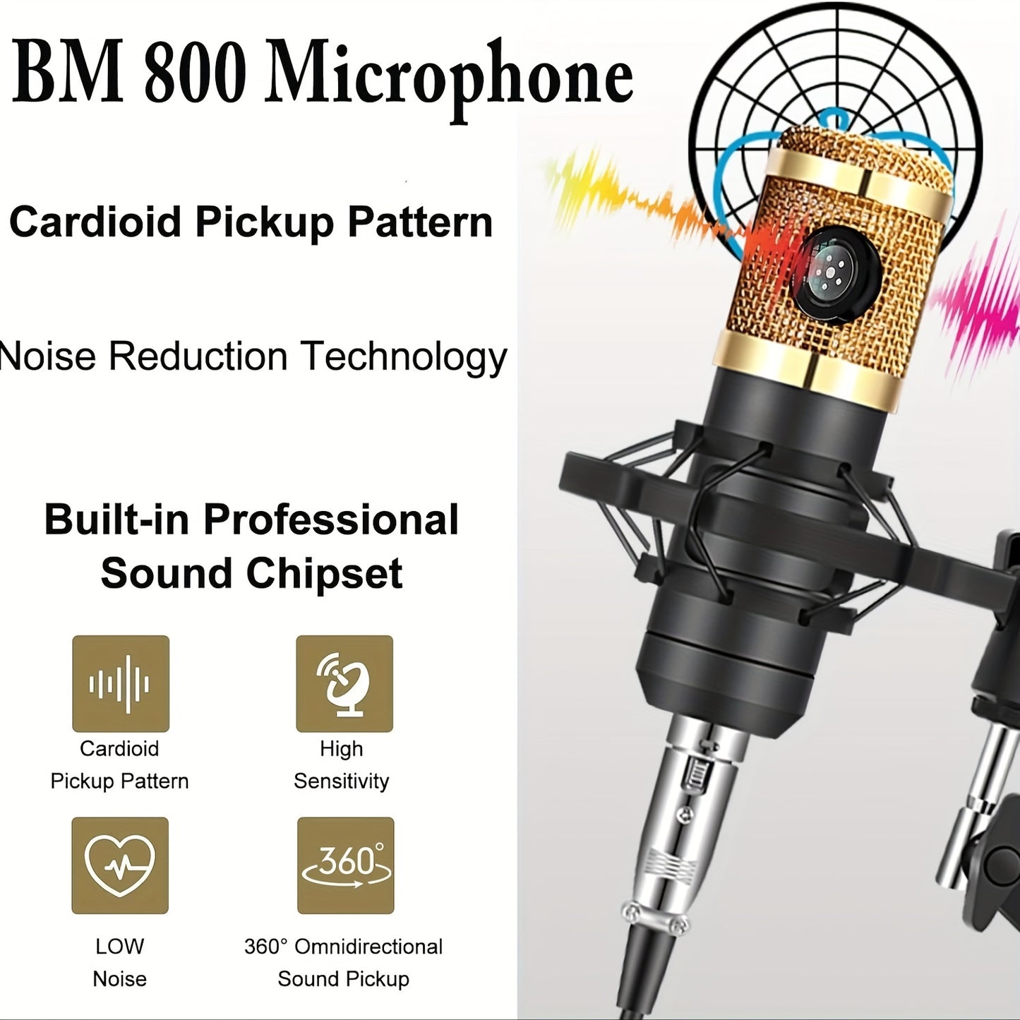 V8 Sound Card Live Broadcast & Recording Set - Clickilix