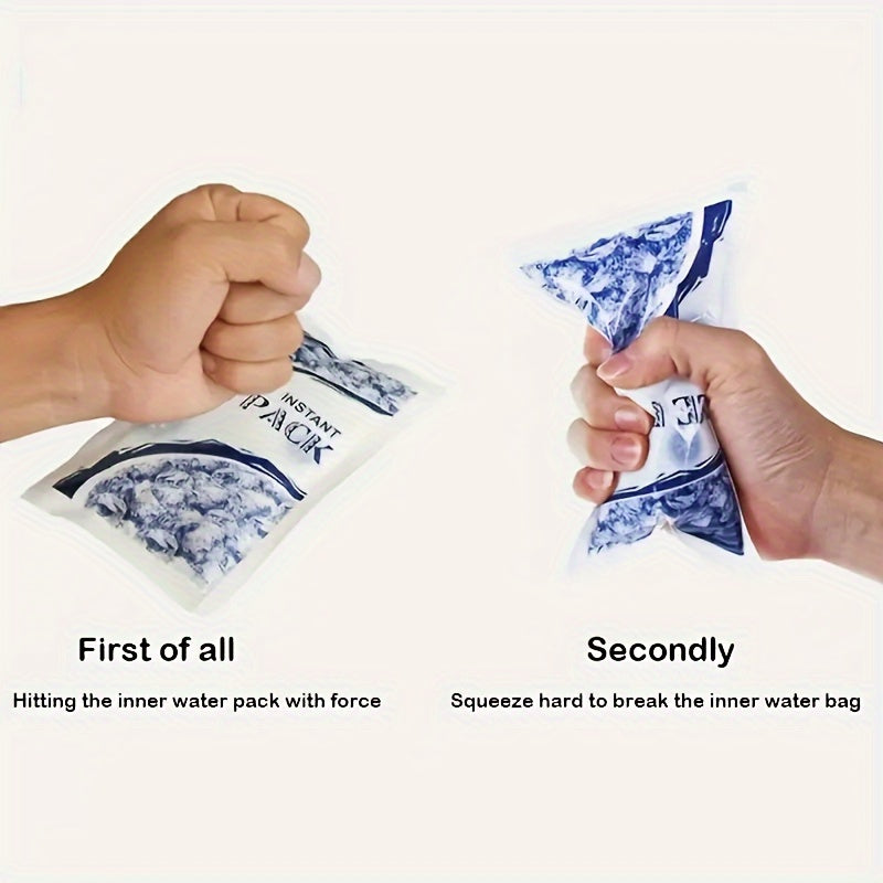 2pcs Disposable Ice Packs for Sports Injuries