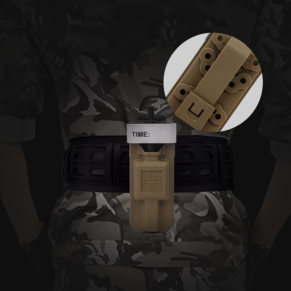 One-Handed Tourniquet with Holder – First Aid Kit