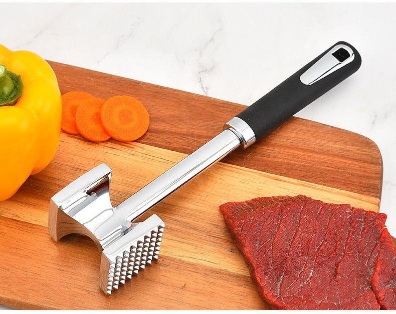 Stainless Steel Double-Sided Meat Tenderizer Hammer